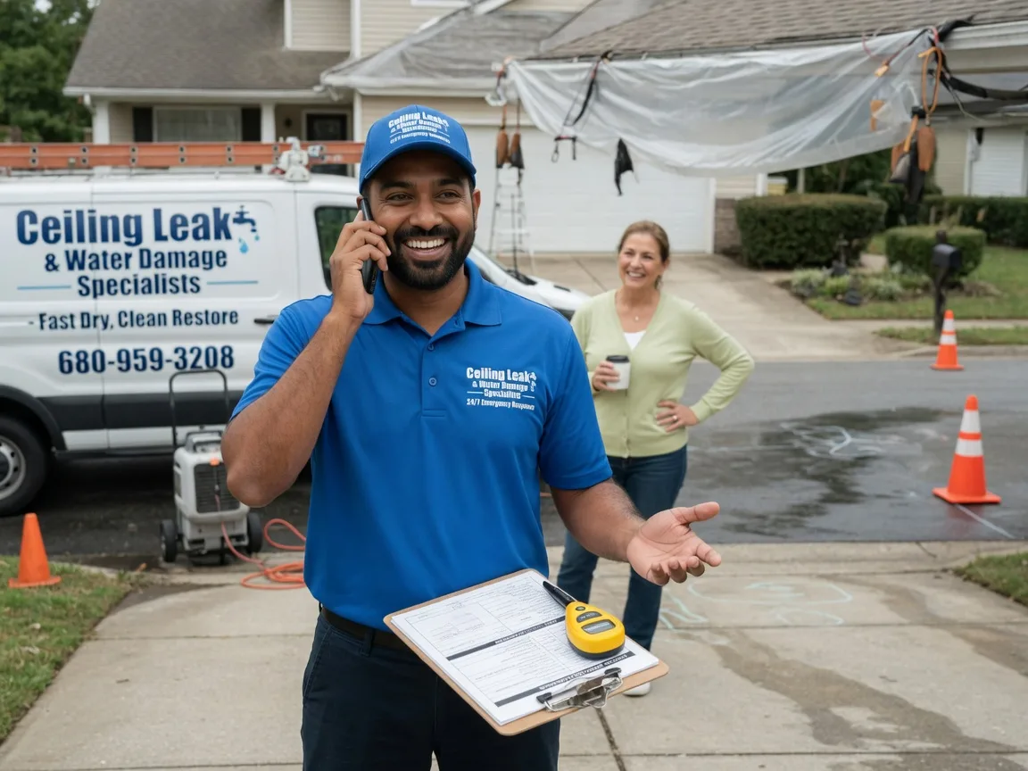 Ceiling Leak Cleanup Waverly, MO FAQs